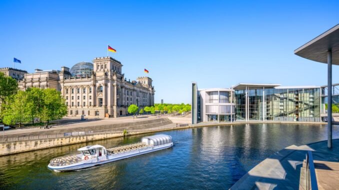 Germany work visa Passport and documents prepared for a Germany employment visa application.